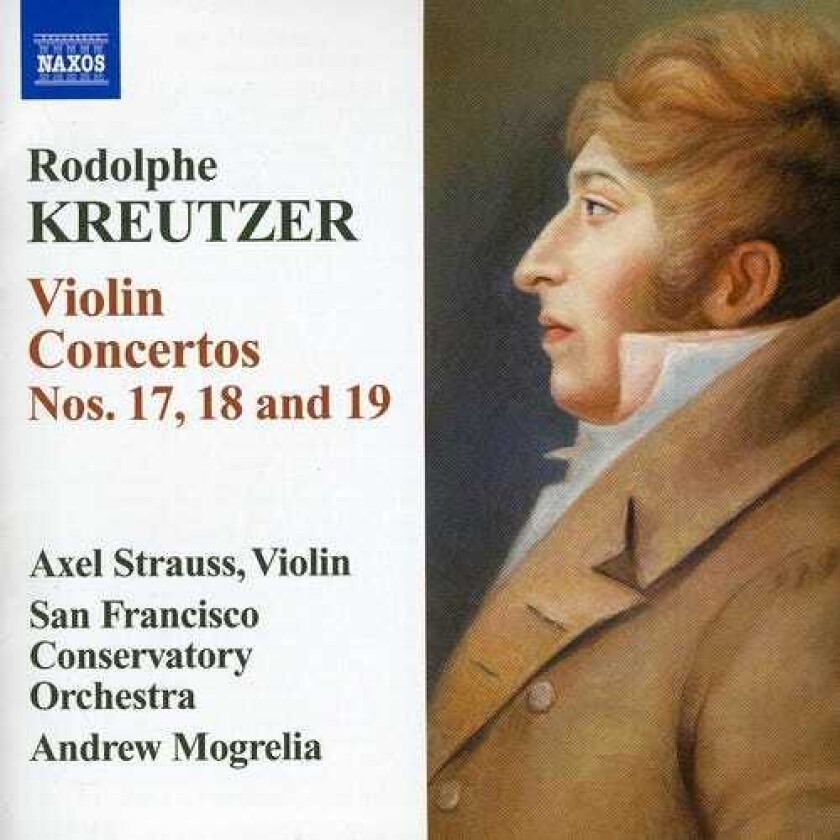 Axel Strauss, Rodolphe Kreutzer Violin Concertos 17 18 & 19 CD
