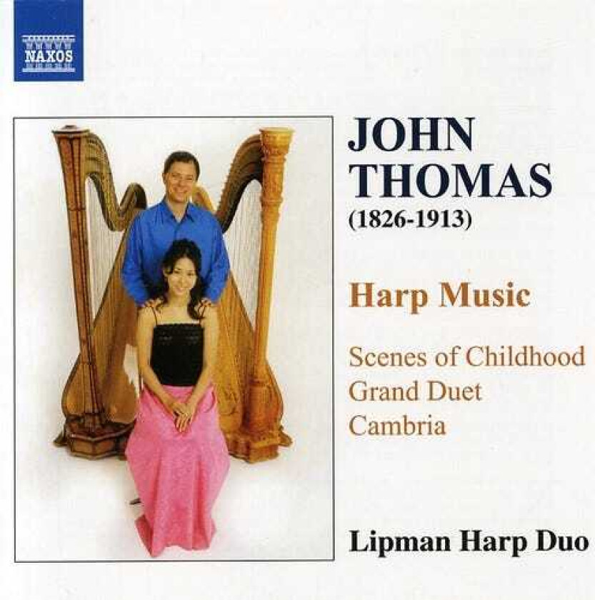 Lipman Harp Duo, Sayo Lipman, Sebastien Lipman, Elder John Thomas Harp Music / Scenes Of Childhood / Grand Duet CD