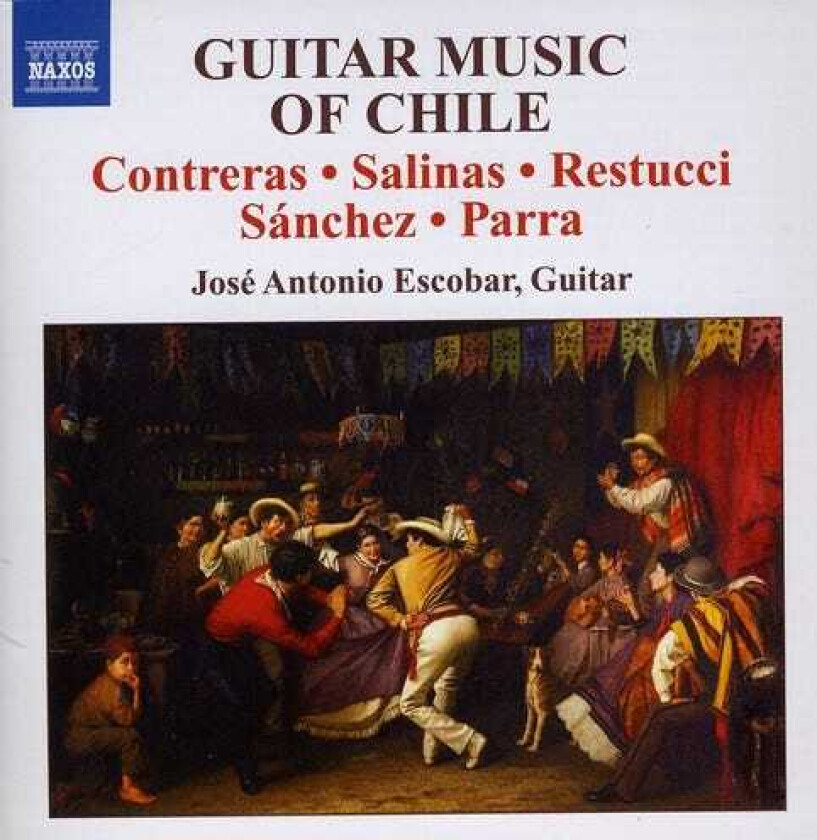 Jos Antonio Escobar, José Antonio Escobar, Antonio Restucci, Horacio Salinas, Javier Contreras, Juan Antonio Sanchez, Violeta Parra Guitar Music Of Chile CD