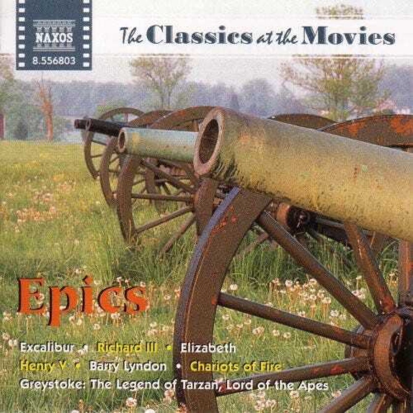 Diverse Artister Classics At The Movies: Epics CD
