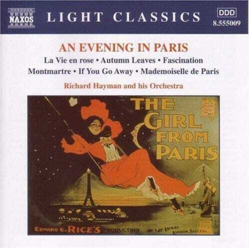 Diverse Artister, Eric Maschwitz, Jacques Offenbach, Mitchell Parish, Paul Durand Evening In Paris CD
