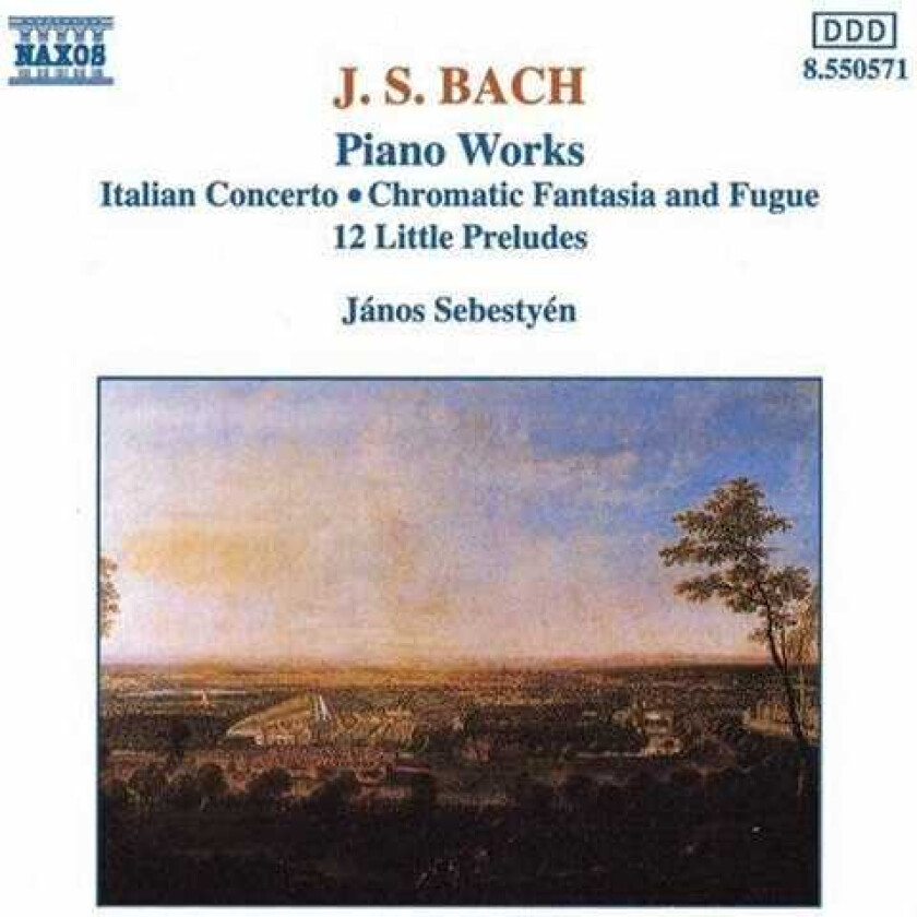 János Sebestyén 12 Little Preludes / Italian Concerto CD