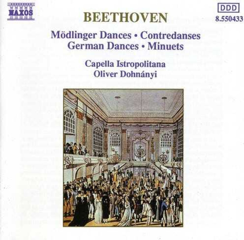 Ludwig van Beethoven Modlinger Dances / Contredanses CD