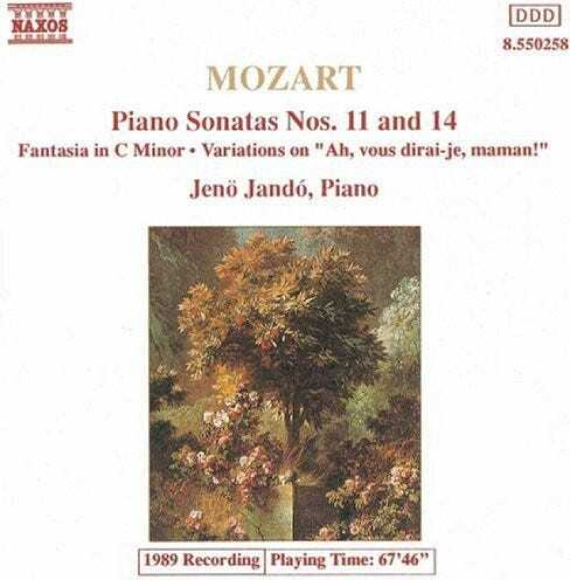 Jen Jand, Jenö Jandó Piano Sonatas 331 & 457 / Fantasia 475 CD