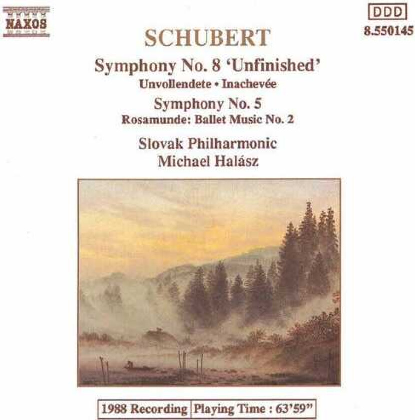 Michael Hal Sz Symphonies 5 & 8 "unfinished" CD