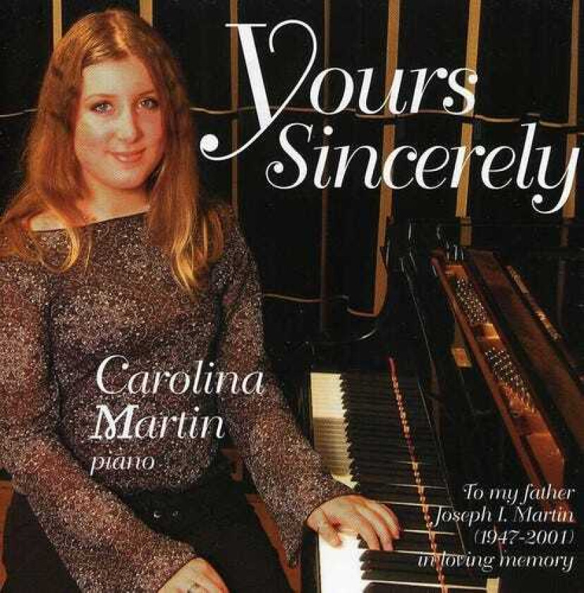 Carolina Martin Yours Sincerely CD