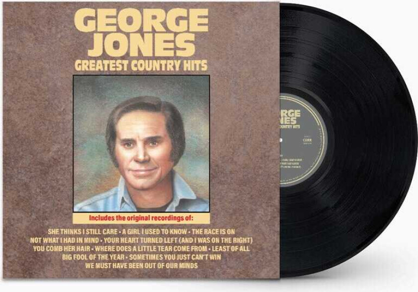 George Jones Greatest Country Hits LP/Vinyl