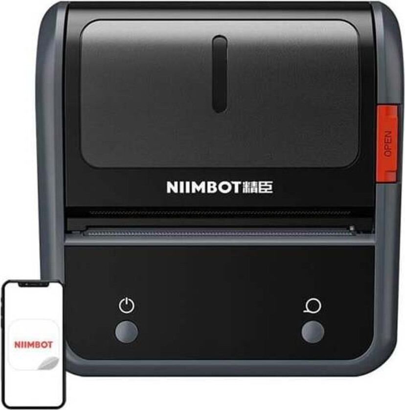 B3S_P Thermal Label Printer Gray