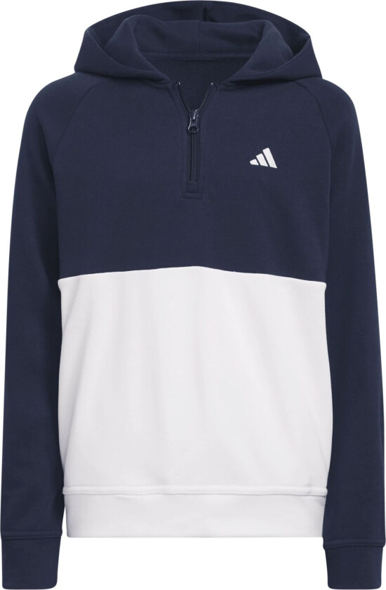 adidas Colorblock Hoodie, hettegenser, junior Collegiate Navy