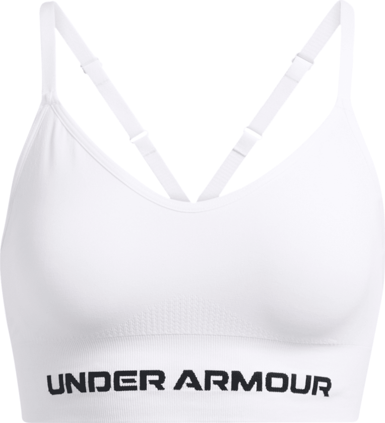 Under Armour Vanish Seamless Low Bra, sports-BH, dame White
