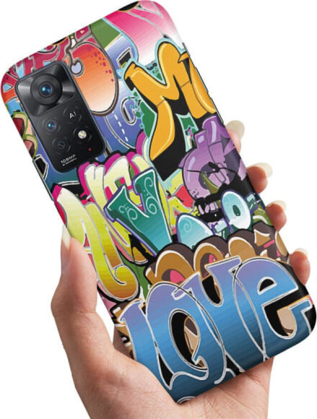 Xiaomi Redmi Note 11 - Deksel/Mobildeksel Graffiti