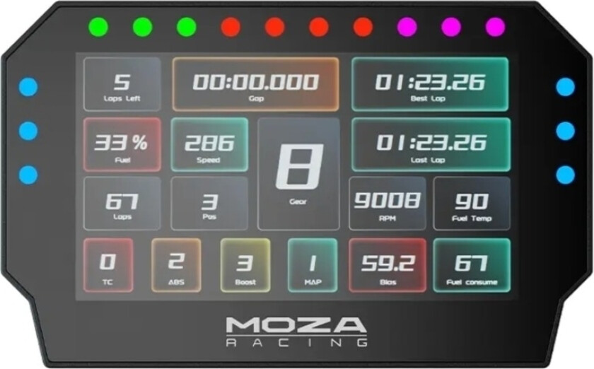 MOZA CM2 digitalt dashbord