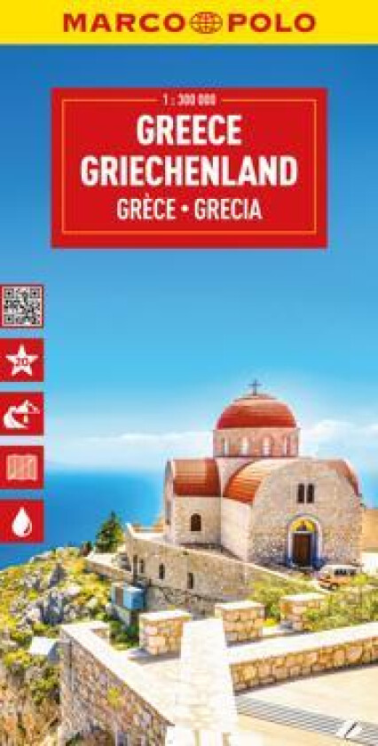 Greece & Islands Marco Polo Map