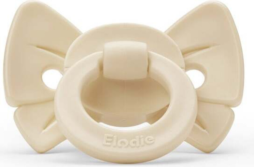 Elodie Binky Bow Smokk 3+, Oat White - Smokker - Silikon