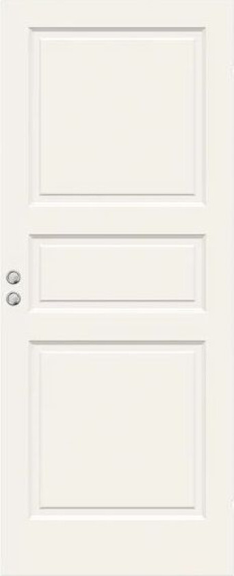 Dørblad Syvedør Style 03 8x20 Hvit