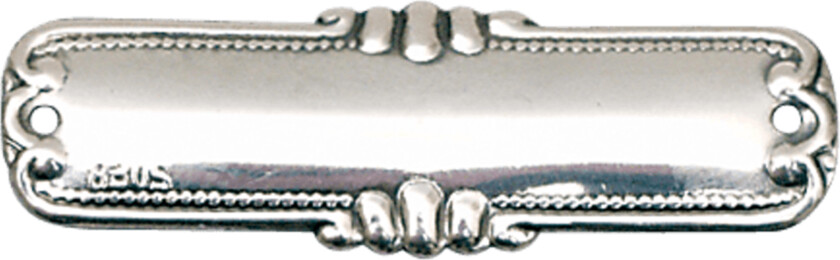 Bilde av Navnskilt for gravering i 830 hvitt sølv