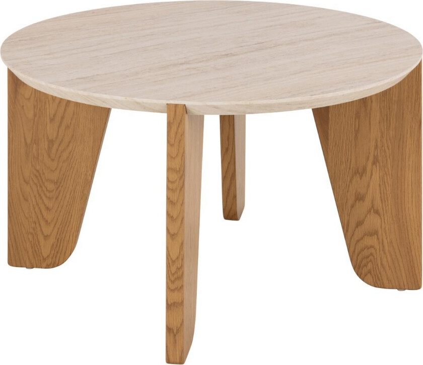 Alkha Sofabord 80 cm - Beige
