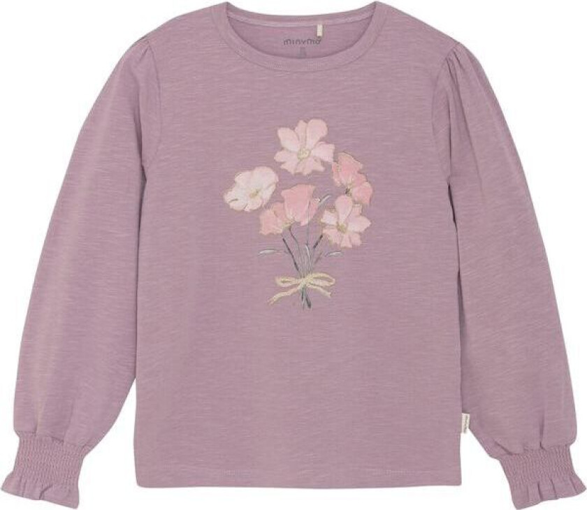 genser m/print til barn, Elderberry