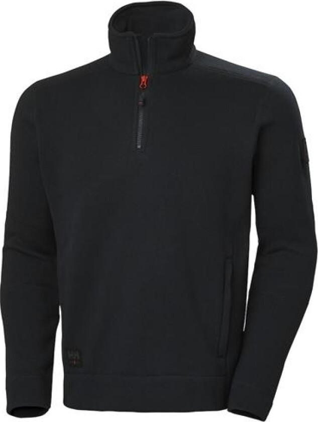 Fleece Kensington 72251 Halv Lyn Sort Xl