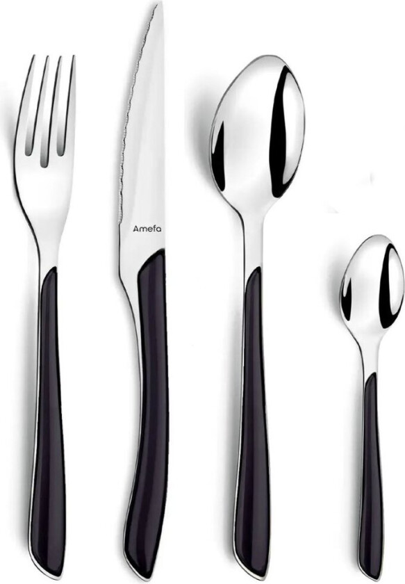 Eclat bestikksett 16 deler Svart