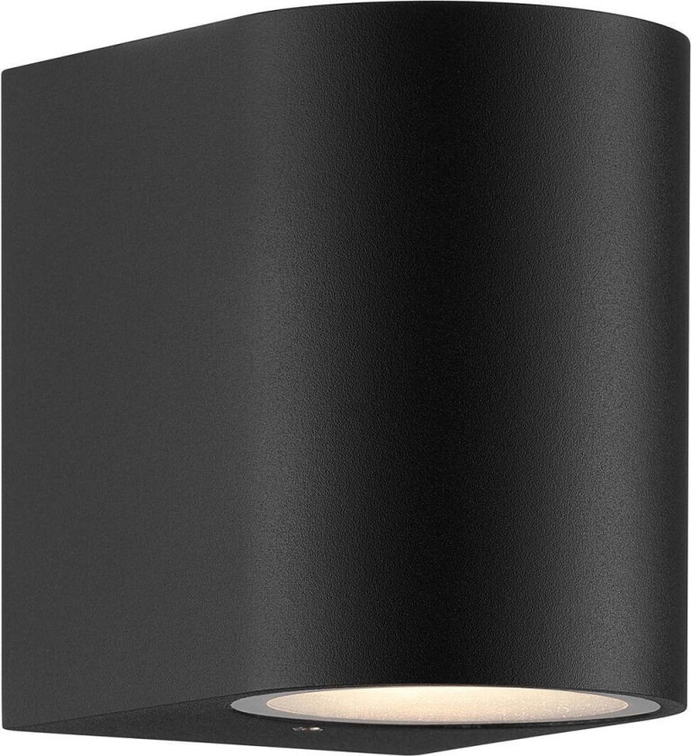 Dion vegglampe utendørs ned IP44 - Svart