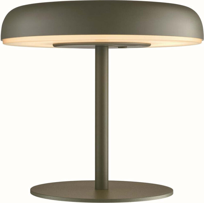 Elmer solar bordlampe utendørs 2W 3000 Kelvin IP44 - Solcelle - Grønn