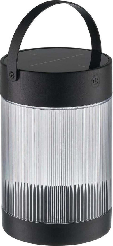 Coupar solar bordlampe utendørs 3,2W 3000 Kelvin IP44 - Solcelle - Svart