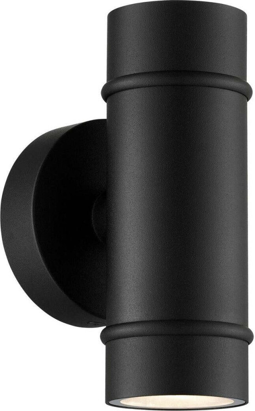 Artilus vegglampe utendørs opp/ned IP54 - Svart