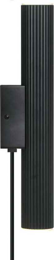 Vico long vegglampe opp og ned lys - Svart