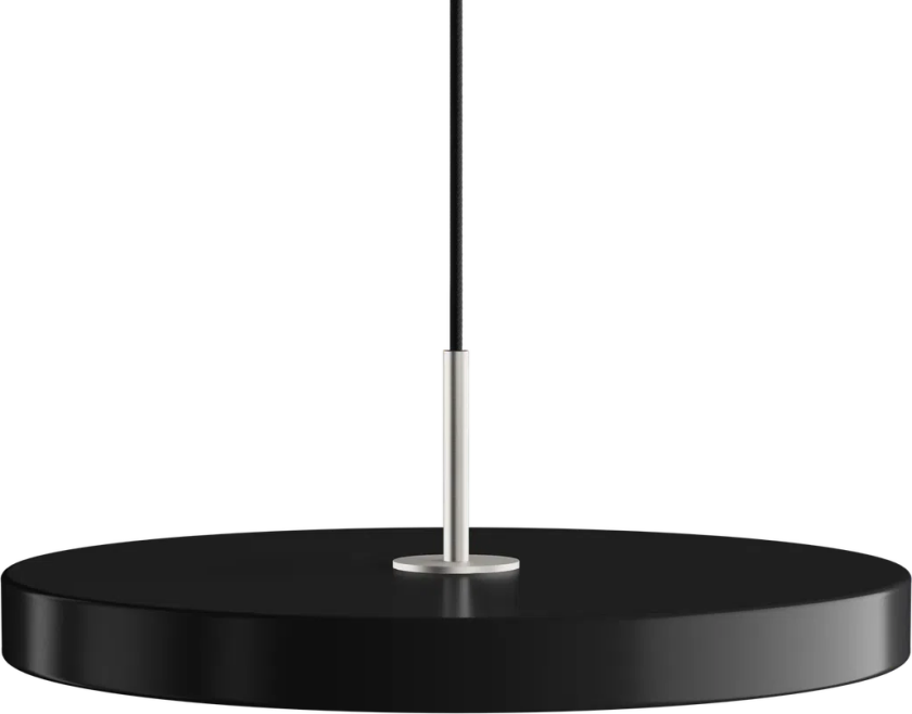 Asteria Plus medium Ø43 - Svart / Stål