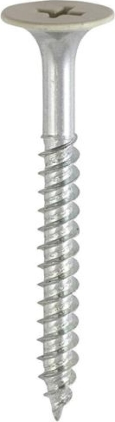 Træbetonskrue Hvid Uh 4,5X45 (200)