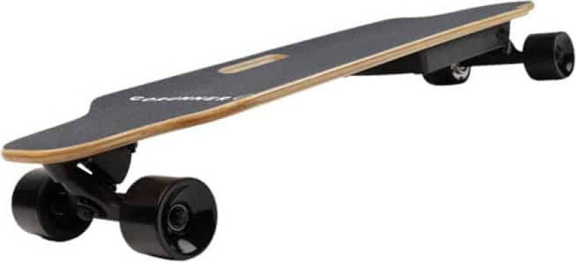 GoRunner elektrisk skateboard - 4 hastigheter, 12 km rekkevidde - svart