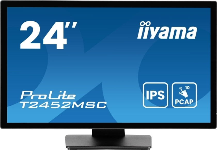 60.5Cm (23,8") T2452msc-B1ag 16:9 Touch Hdmi+Dp+Usb