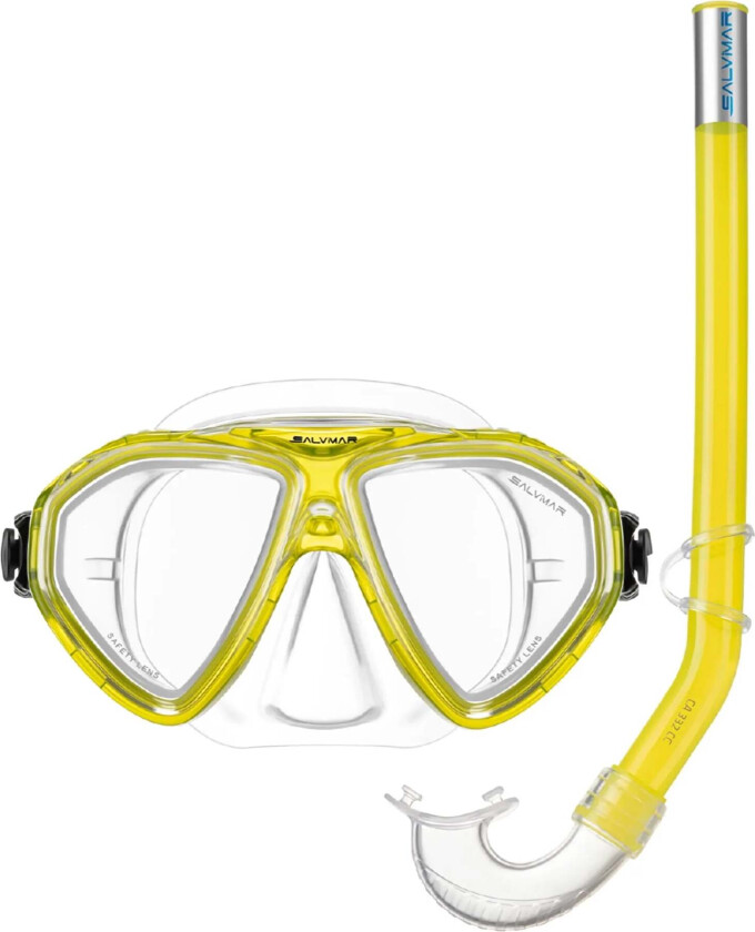 Francy snorkelsett for barn - Gul