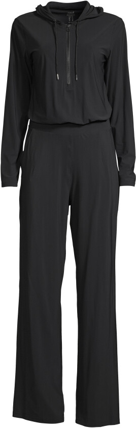 Wide Leg Weekend Jumpsuit Dame Black 42