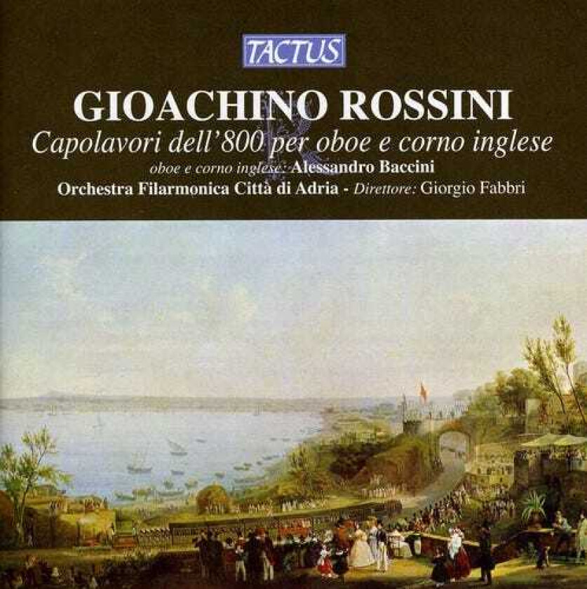 City Of Adria Philharmonic, Alessandro Baccini 19th Century Masterpieces For Oboe & English Horn CD