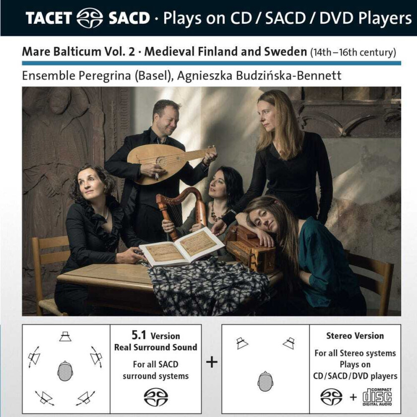 Ensemble Peregrina, BudzinskaBennett Mare Balticum 2 CD