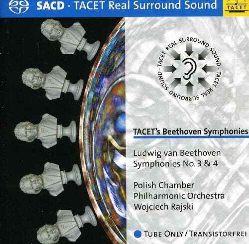 Ludwig van Beethoven Symphonies No. 3 & 4 CD