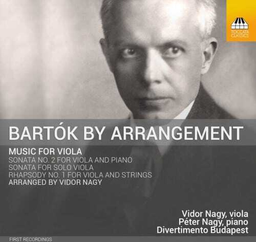 B. Bartok, Vidor Nagy, Péter Nagy Arrangements For Viola CD