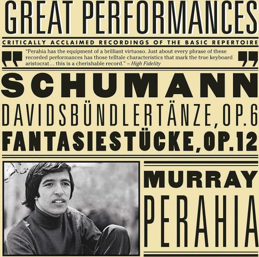 Murray Perahia, Robert Schumann Davidsbundlertanze / Fantasiestucke CD