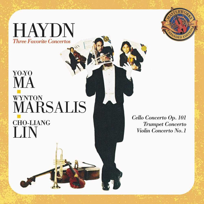 Invocation, Emanuel Ax, Wynton Marsalis, YoYo Ma Three Favorite Concertos CD