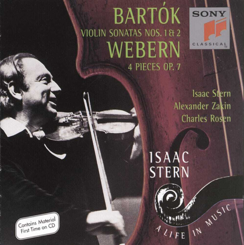 Isaac Stern, Alexander Zakin, Charles Rosen Violin Sonatas 1 & 2 / 4 Pieces Op 7 CD