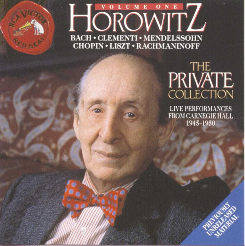 Horowitz Private Collection CD