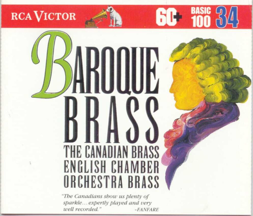 Eco Brass, Canadian Brass, Graham Ashton, Paul Archibald Baroque Brass CD