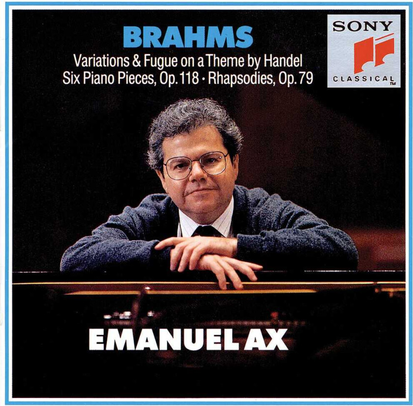 Emanuel Ax, Johannes Brahms Variations & Fugue On Theme Of Handel CD