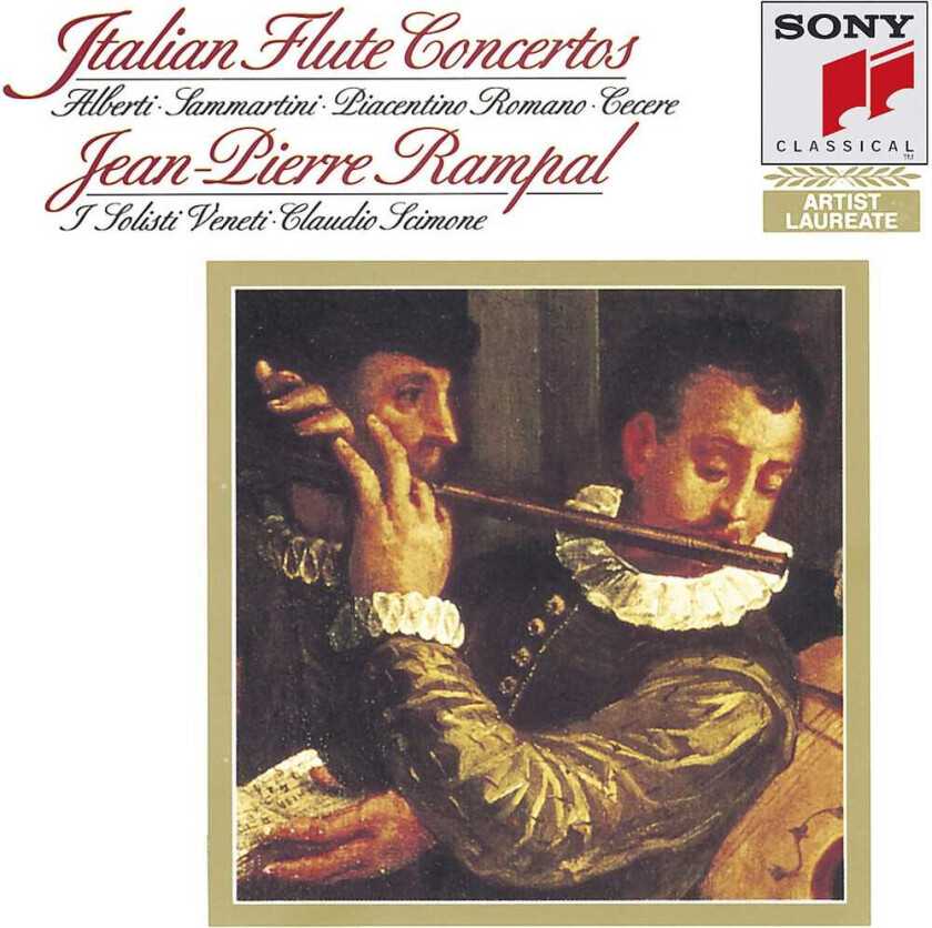 JeanPierre Rampal Italian Baroque Flute Concertos CD