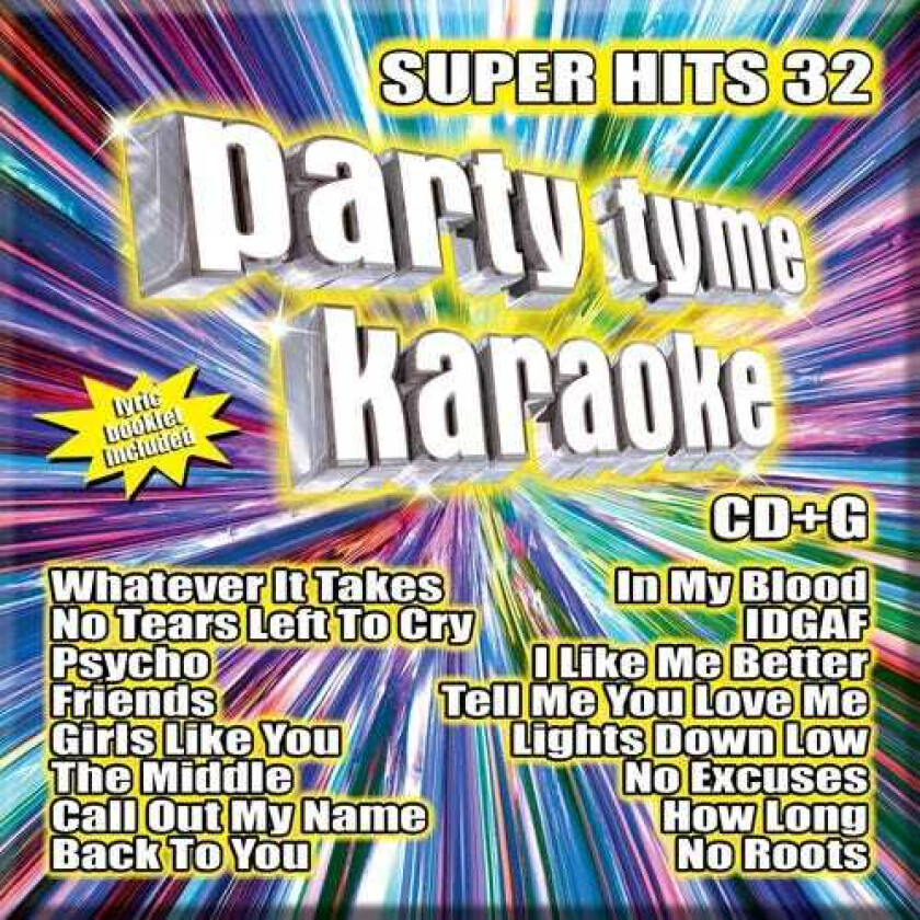 Diverse Artister Party Tyme Karaoke: Super Hits 32 CD