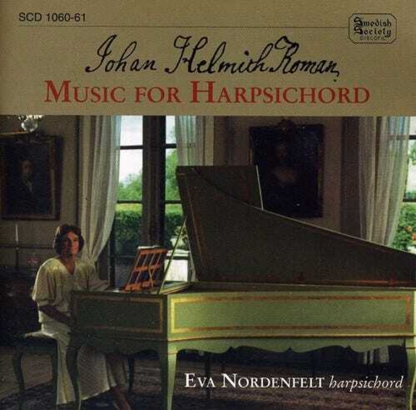 EVA NORDENFELT, Johan Helmich Roman Complete Music For Harpsichord CD