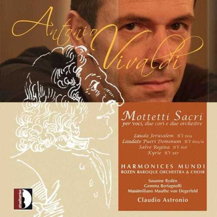 Claudio Astronio, Bozen Baroque Choir, Gemma Bertagnolli, Massimiliano Mauthe Von Degerfeld, Susanne Rydén, Antonio Vivaldi Sacred Motets CD
