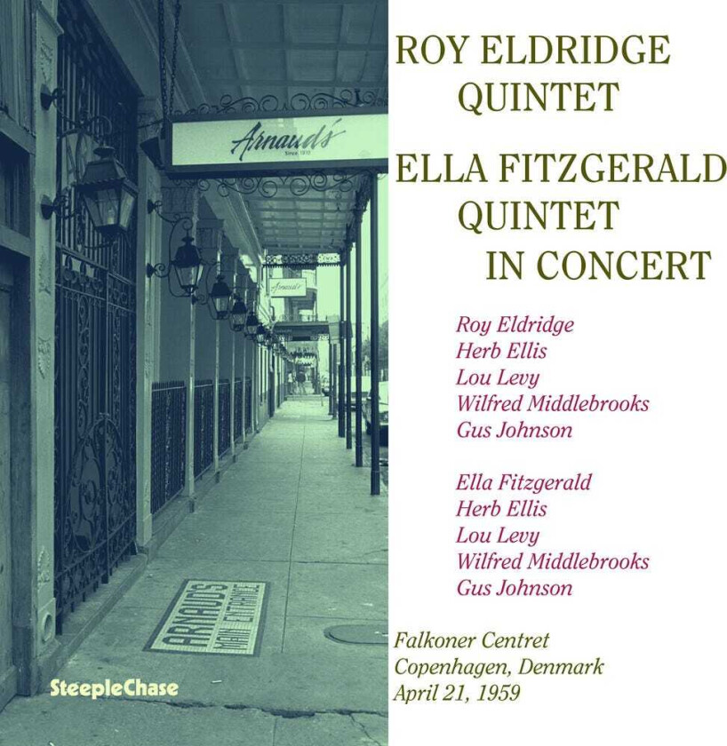 Roy Eldridge, Ella Fitzgerald In Concert CD